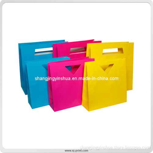 Luxury Colorful Tote Nice Paper Shopping Bag